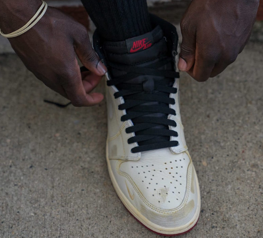 Nigel Sylvester x AJ1实物欣赏  Nigel Sylvester x AJ1上脚图欣赏