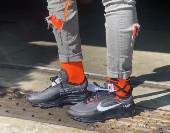 Off White X Nike Air Max 97多少钱  Off White X Nike Air Max 97上脚好看吗