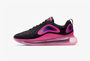 黑粉Air Max 720发售信息 Nike Air Max720黑粉实物赏析