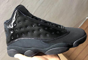 AJ13 Cap and Gown发售时间确定 AJ13黑麂皮实物赏析