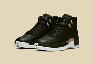 AJ12 “Midnight Black” 女生专属即将发售 AJ12午夜黑版本实物赏析