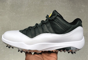 AJ11 low高尔夫大赛配色发售信息 AJ11 low Golf “Masters”实物赏析