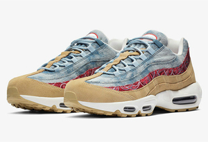 2019Nike Air Max 95“Wild West”配色发售 耐克Air Max 95牛仔配色实物图