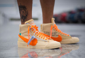 OW x Nike Blazer Mid什么时候发售 OW x Nike Blazer Mid上脚图